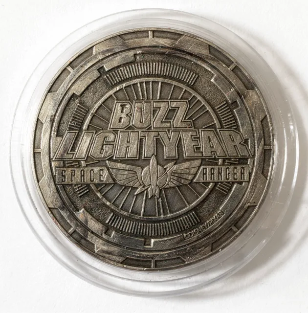 Emperor Zurg Disney medallion coin, back
