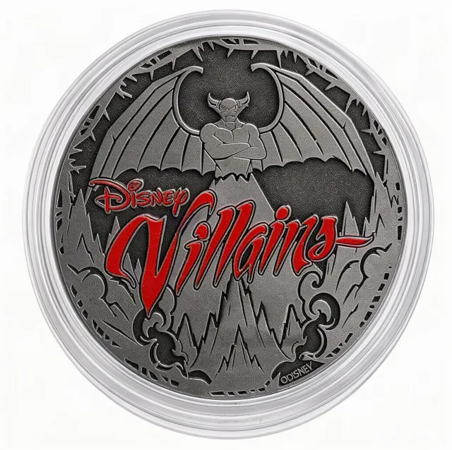 Evil Queen Disney medallion coin, back