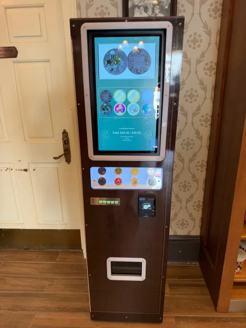 The medallion machine at Emporium
