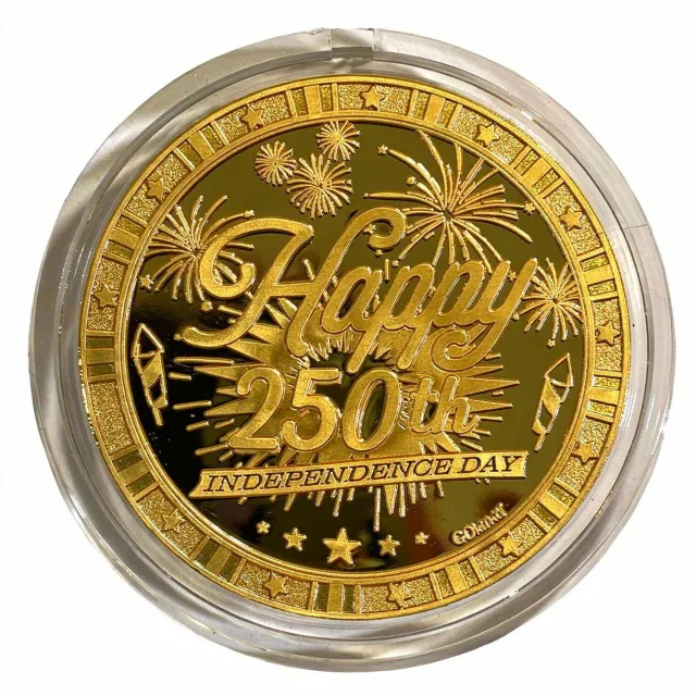 Pluto with Flag Disney medallion coin, back