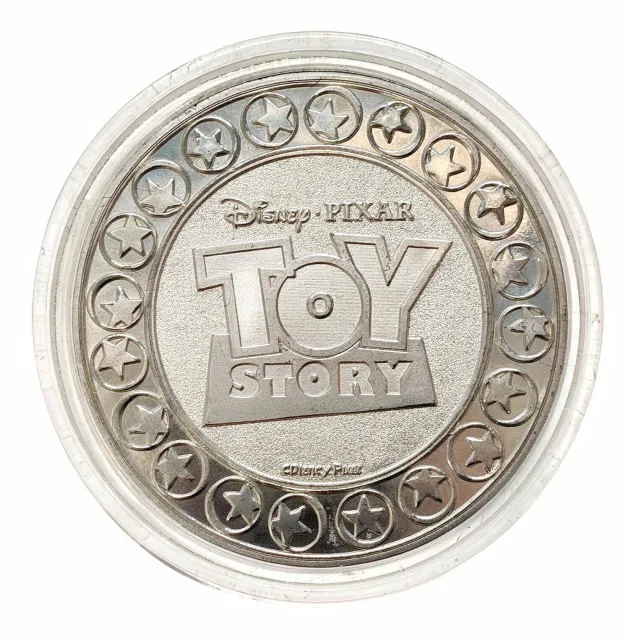 Toy Story Gang Disney medallion coin, back