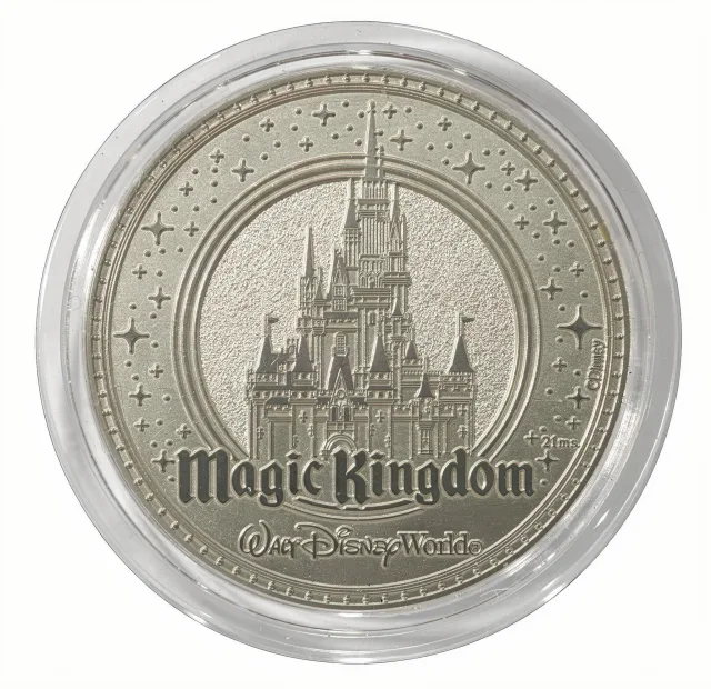 Princesses & Companions Disney medallion coin, back