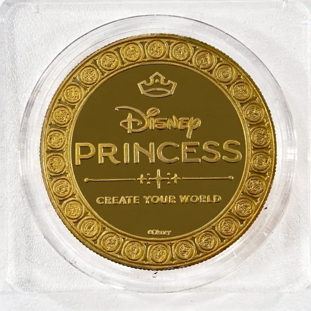 Moana Disney medallion coin, back