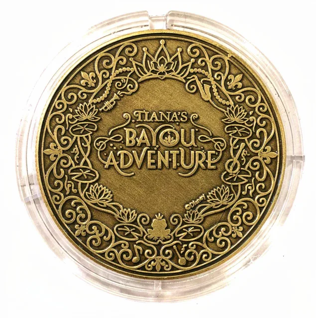 Mama Odie Disney medallion coin, back