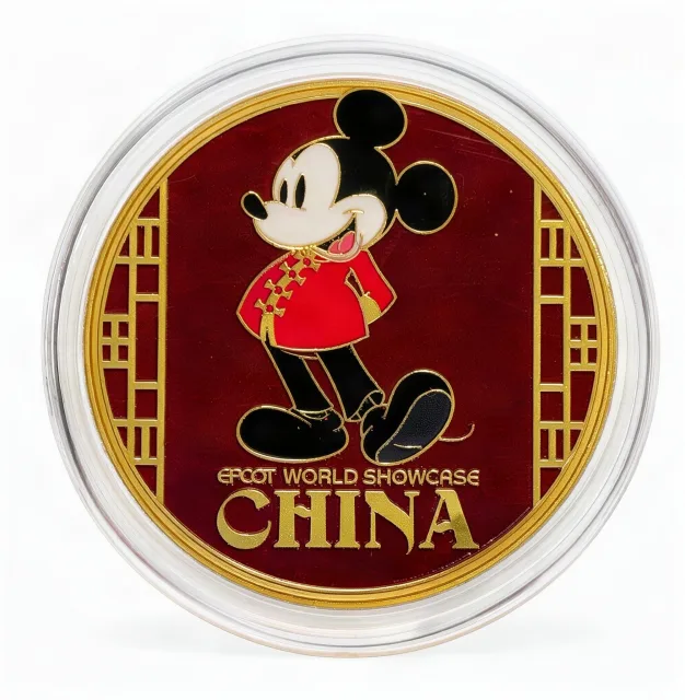 Mickey Mouse Disney medallion coin, front