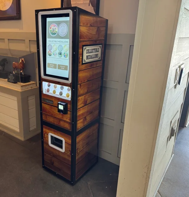 The medallion machine at Tri-Circle-D Ranch (Fort Wilderness)