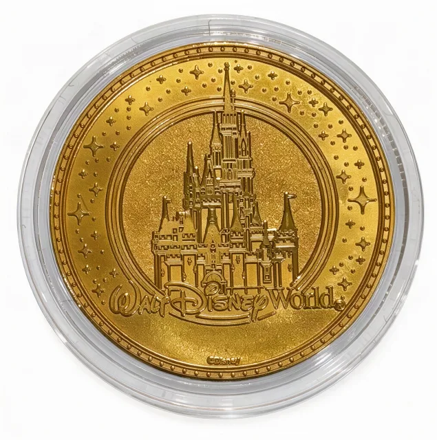 The Incredibles Disney medallion coin, back (Disney's Contemporary Resort, Resort Hotels)