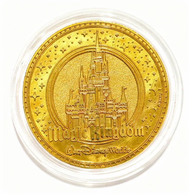 Tinker Bell Disney medallion coin, back