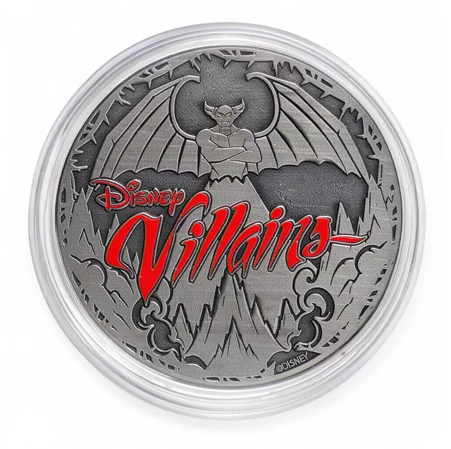 Ursula Disney medallion coin, back