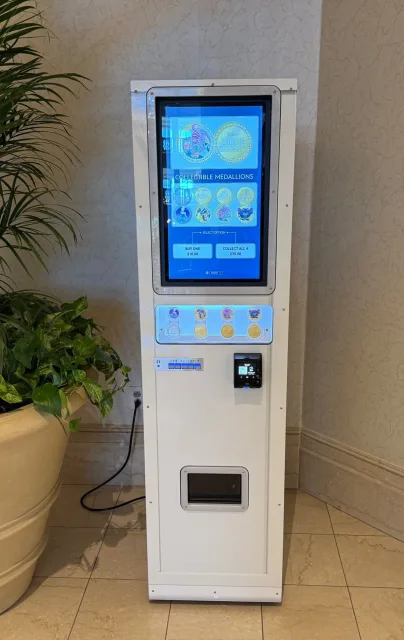 The medallion machine at Disney's Grand Floridian Resort & Spa