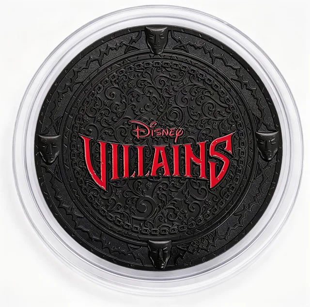 Ursula Disney medallion coin, back