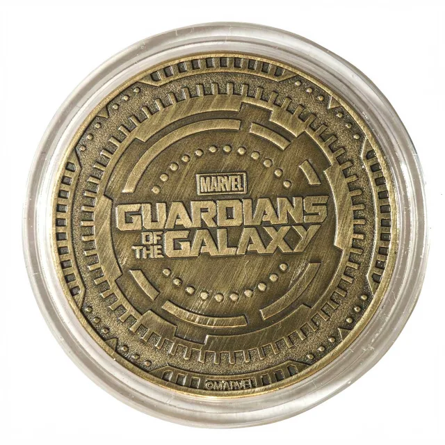 Star-Lord Disney medallion coin, back