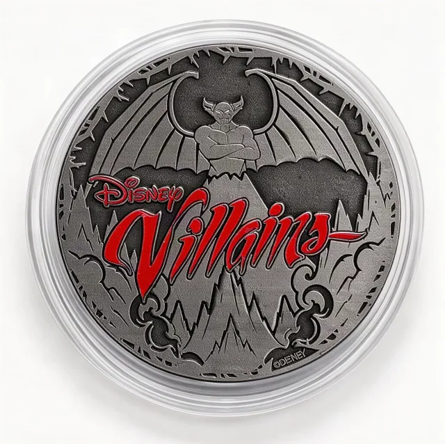 Jafar Disney medallion coin, back