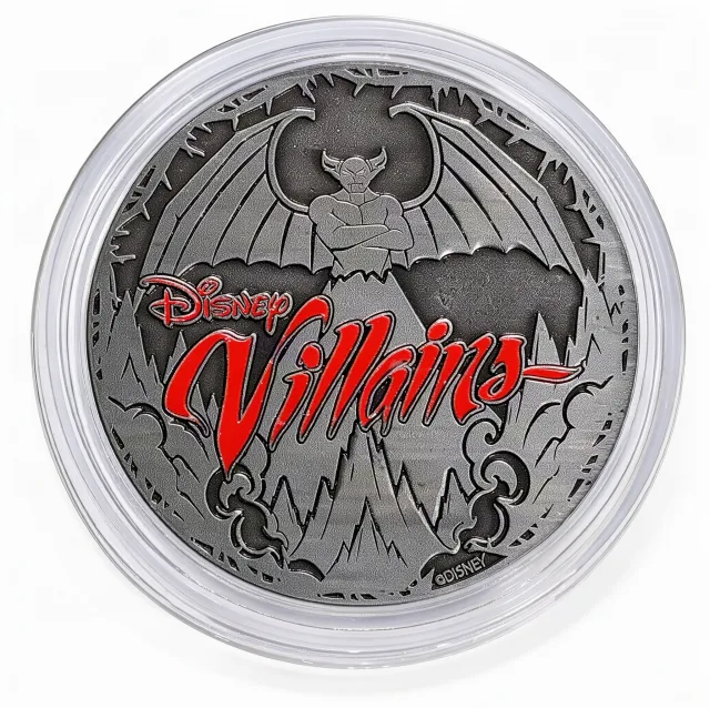 Scar Disney medallion coin, back