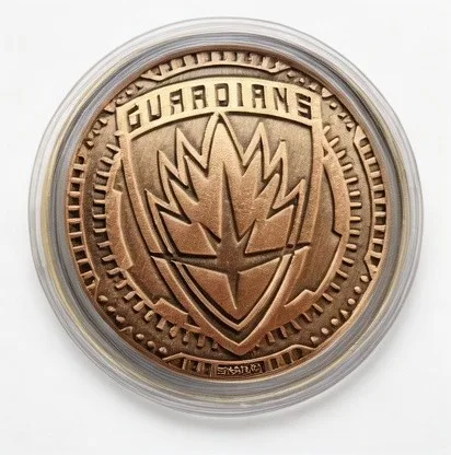 Rocket Disney medallion coin, back (The Collector's Warehouse, Disney California Adventure)